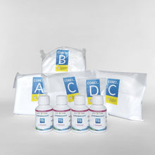 Cargar imagen en el visor de la galería, Core7 Flex Base Elements Bulk Edition 4x4L - Salts and 1b infusion 100ml bottles front view