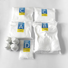 Cargar imagen en el visor de la galería, Core7 Flex Reef Supplements Set 4x4L - Salts and 1b Infusion 100ml bottles - Top view
