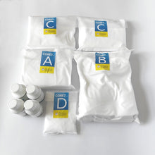 Cargar imagen en el visor de la galería, Core7 Flex Base Elements Bulk Edition 4x4L - Salts and 1b infusion 100ml bottles top view
